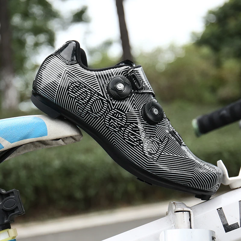 

New MTB Road Bike Shoes Lightweight Cycling Shoes Men Breathable Cycling Sneakers Self-locking Professional Sapatilha Ciclismo