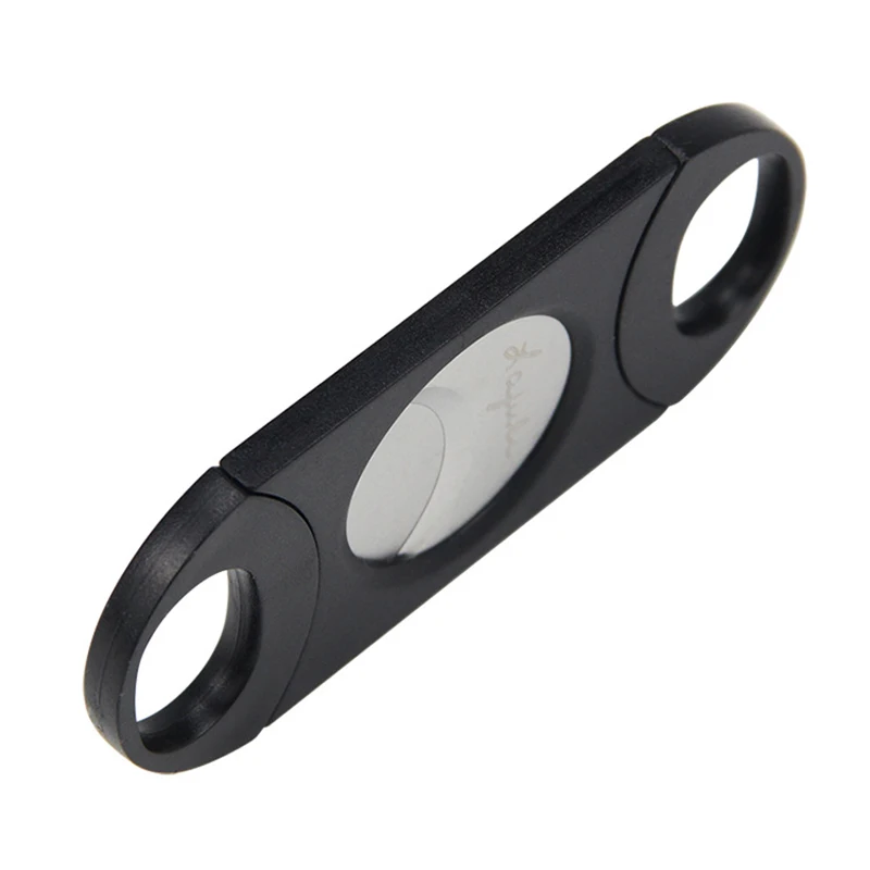 Портативные острые сигарные резаки из нержавеющей стали с большим кольцом