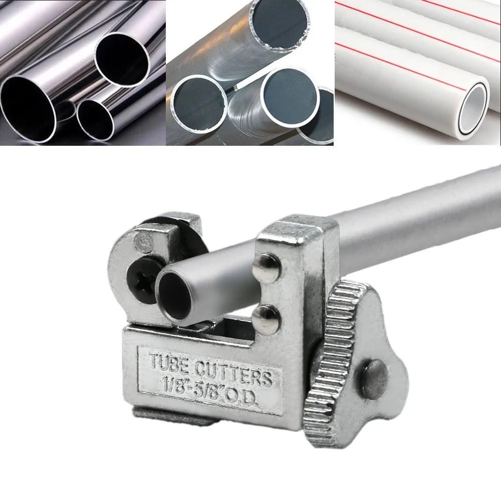 

Pipe Cutter 3-16mm (1/8-5/8 In) V1 Type Tubing Cutter Tube Cutting Tool Pipe Cutter For Cutting Copper Pipes