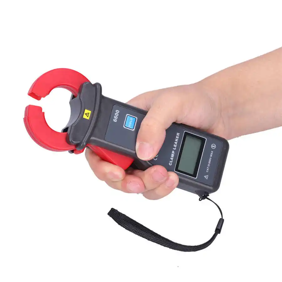 ETCR 6600 AC 0mA 600A измеритель тока утечки с USB тестером цифровой амперный
