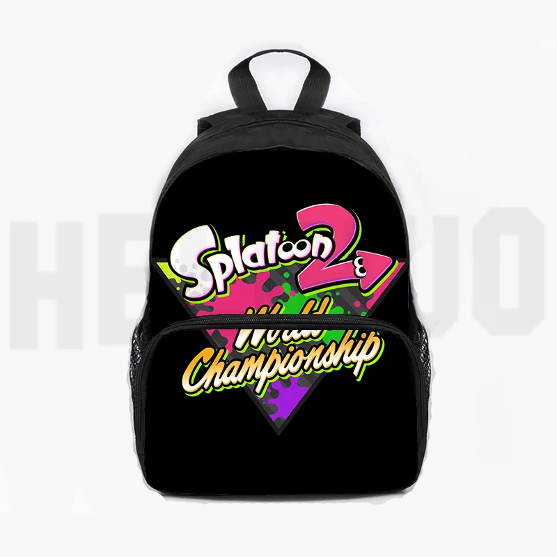 

Splatoon 2 Backpack Children SchoolBag Cartoon Toddler Backpacks Boys Girls Primary bags Kindergarten bookbag Kids Best y2k Gift