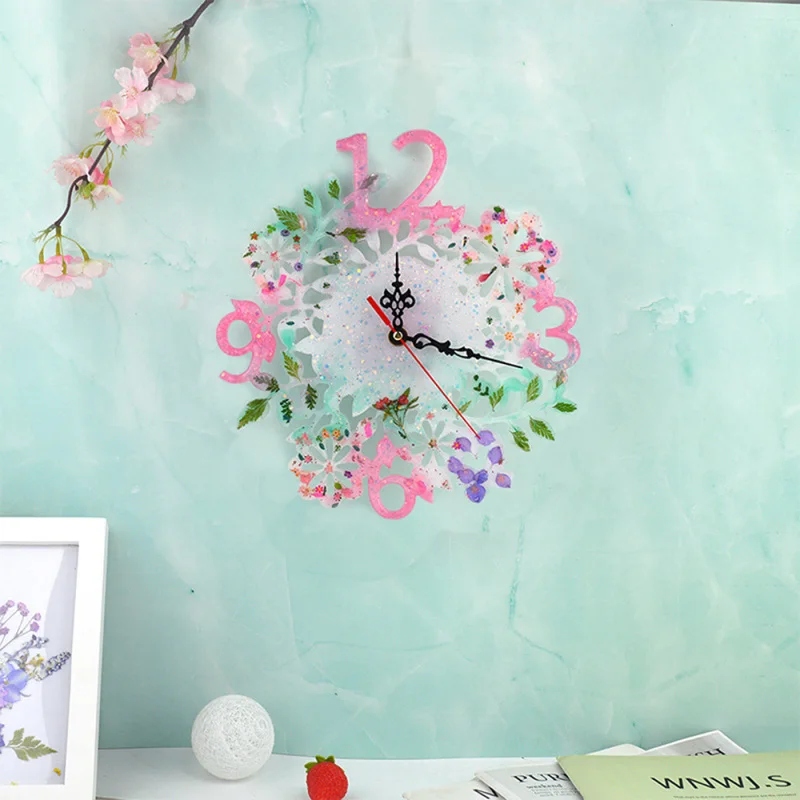 Креативные силиконовые формы для часов форма эпоксидной смолы сделай сам