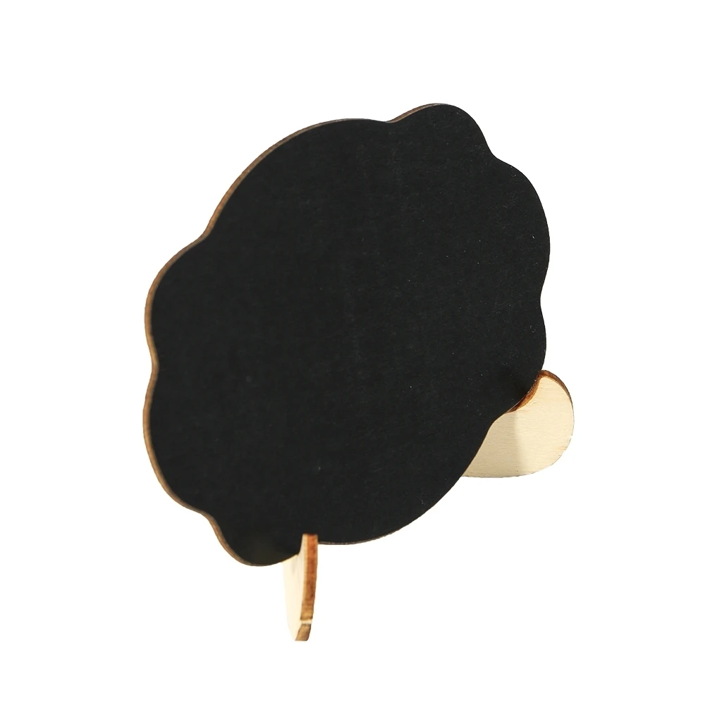 20 шт. деревянные настольные мини-доски в форме облака | Канцтовары для офиса и