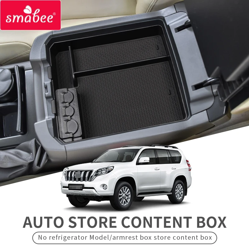 Центральный подлокотник для Toyota Land Cruiser Prado 150 2010 ~ 2019 FJ FJ150 внутренняя Нескользящая