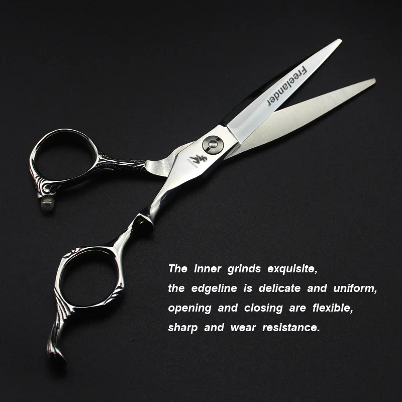 Cutting scissor Острое лезвие 6,0 дюймов Парикмахерские ножницы Профессиональные Парикмахерские Ножницы Набор для стрижки волос ножницы парикмахерские ножницы - Цвет: Cutting scissor