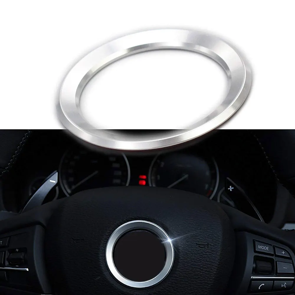 DSYCAR 1 шт. внутренний диаметр рулевого колеса центр декор логотип кольцо Крышка
