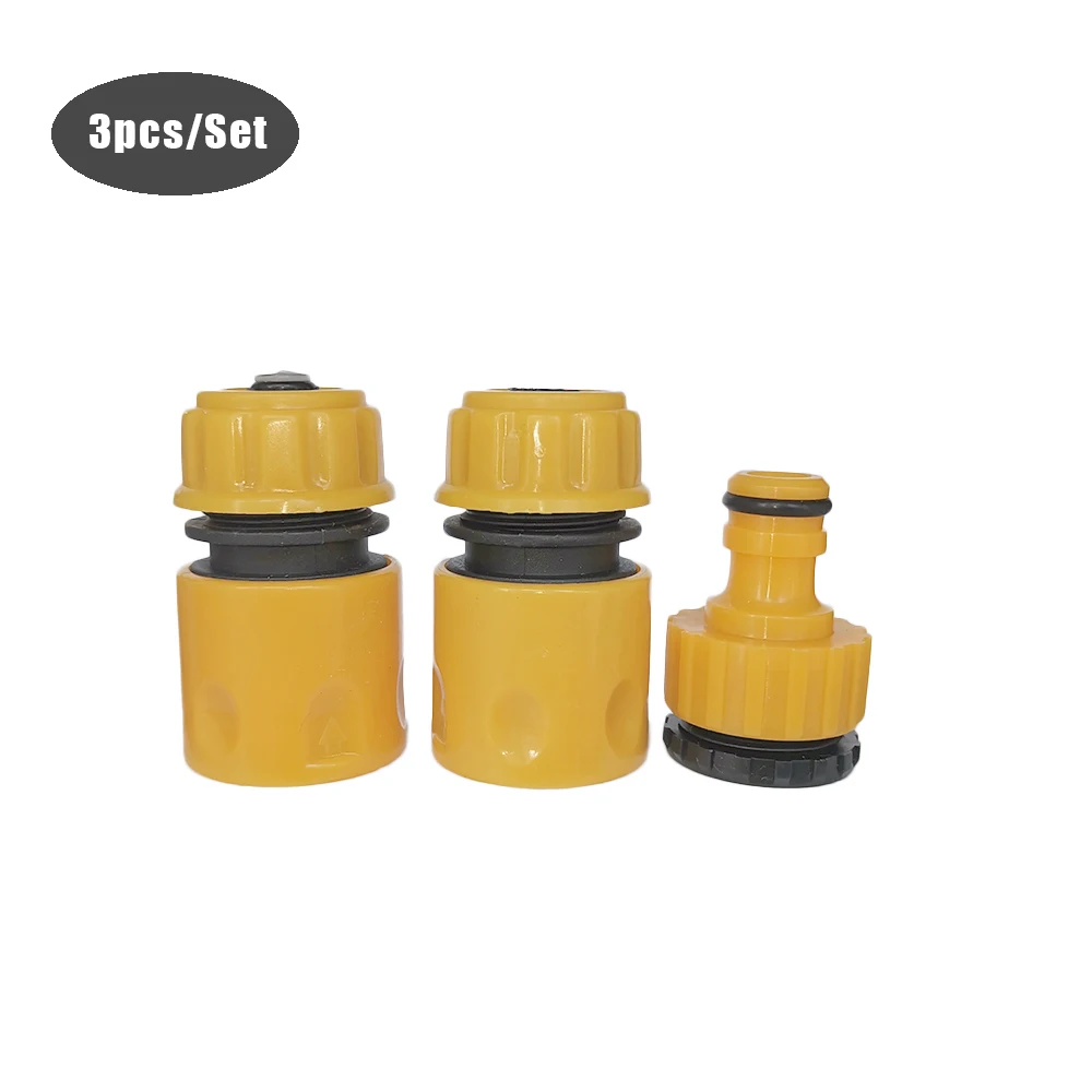 Быстроразъемный соединитель для садовой водопроводной трубы 1 комплект фитинги