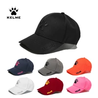 kelme running caps men sun hat peaked cap women summer sports sunshade uv protection cap kid casual hat brand 9876501
