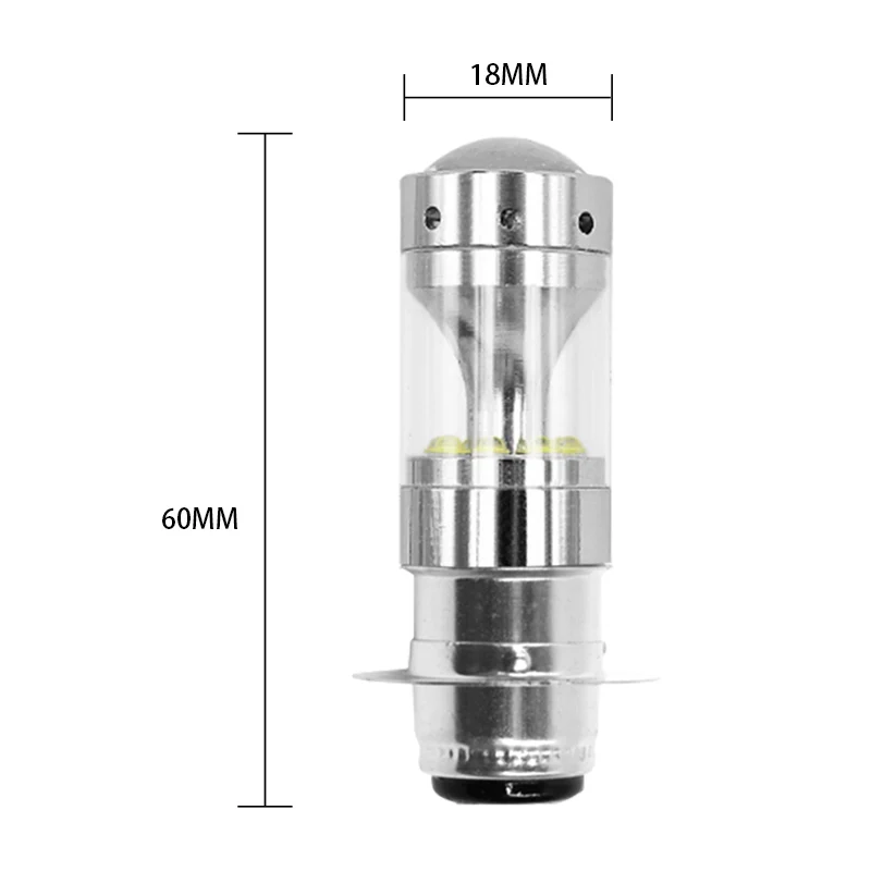 DERI 2 шт. H4 9003 HB2 60 Вт светодиодный мото rcycle головной светильник HID Hi/Low Beam 6500K ampoule светодиодный мото Светильник лампы Мото Аксессуары