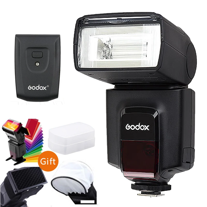 Godox TT520 II камера Вспышка Speedlite с передатчиком триггерный набор универсальная