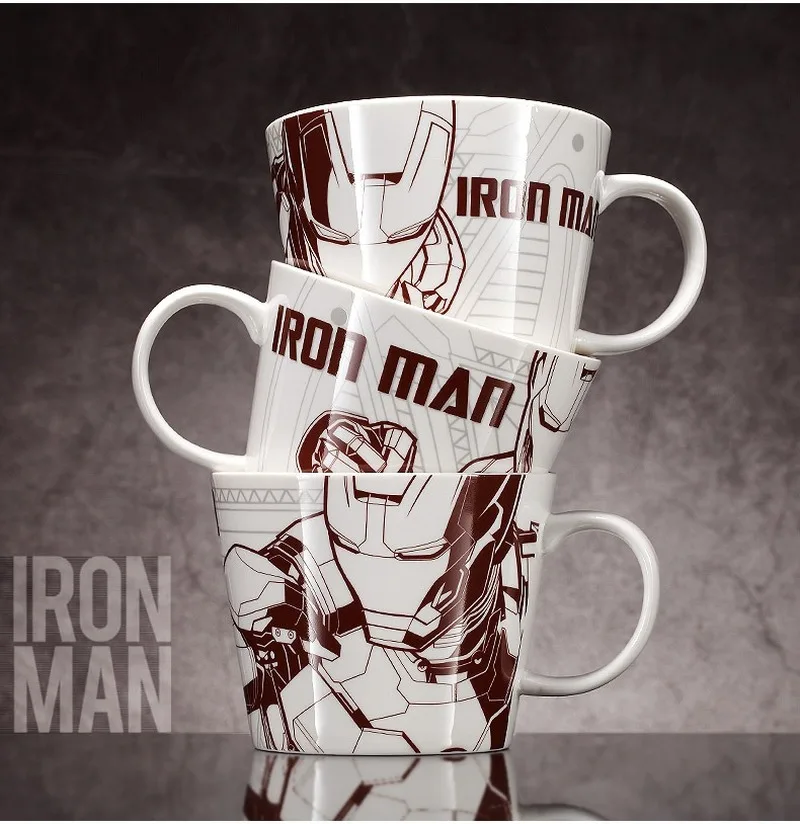 Дисней кружка Marvel Железный человек чашка для воды Большая керамическая с