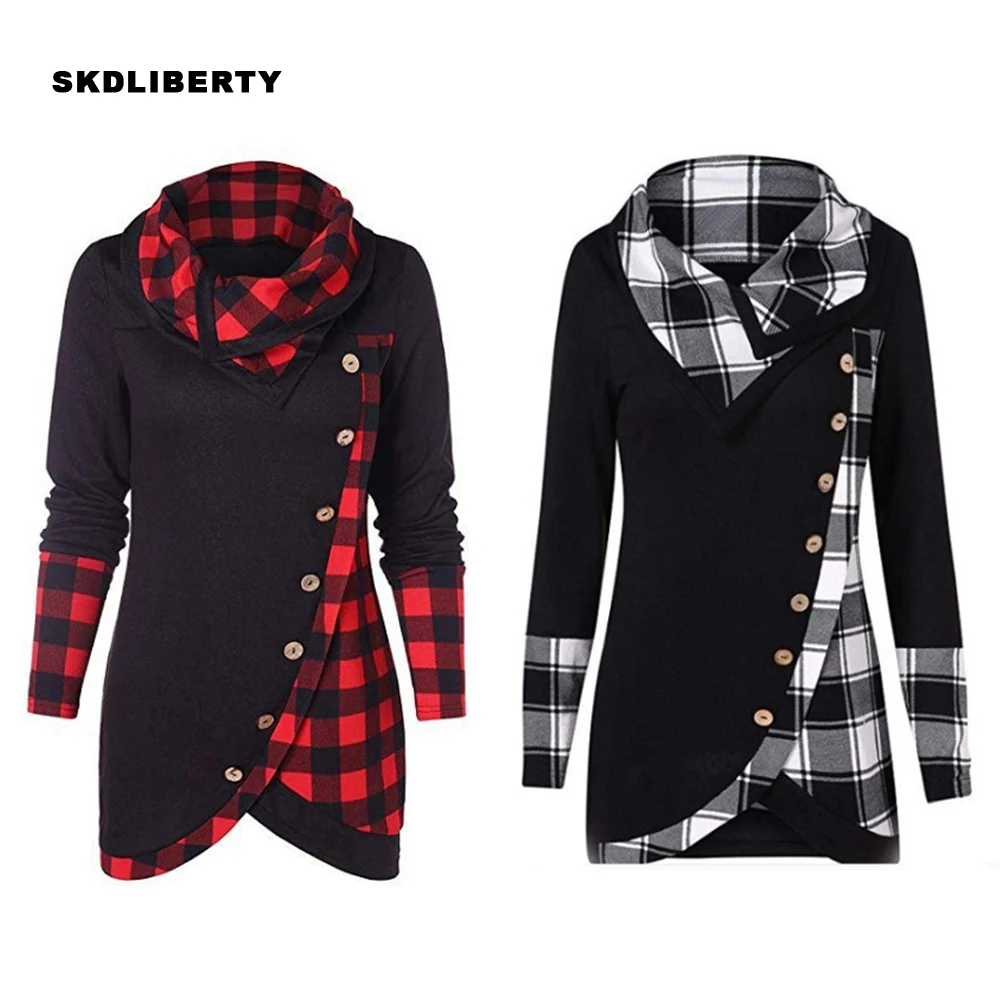 Женская Рождественская Толстовка с длинными рукавами свободное повседневное