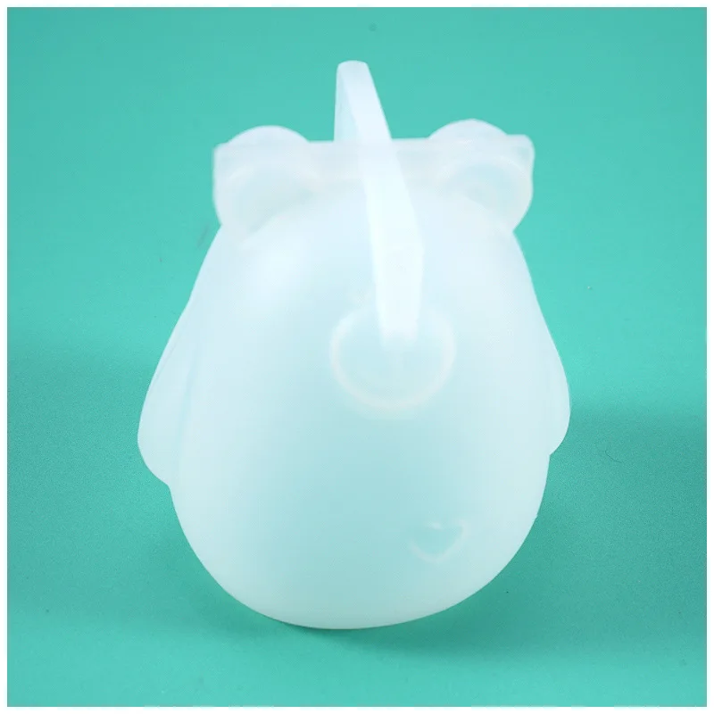 DIY 3D птица медведь Дельфин силиконовый УФ ювелирные изделия молд Смола молды