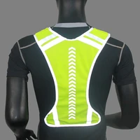reflective vest safe jacket for running jogging cycling motorcycle night nin668