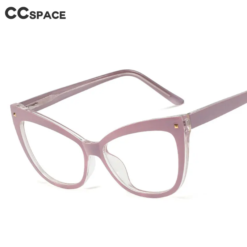 48053 пластиковые титановые оправы для очков большая Ультралегкая оправа кошачий