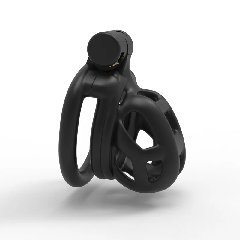 Распродажа клетка для пениса Mamba 3D устройство кобры целомудрия с 4 кольцами на