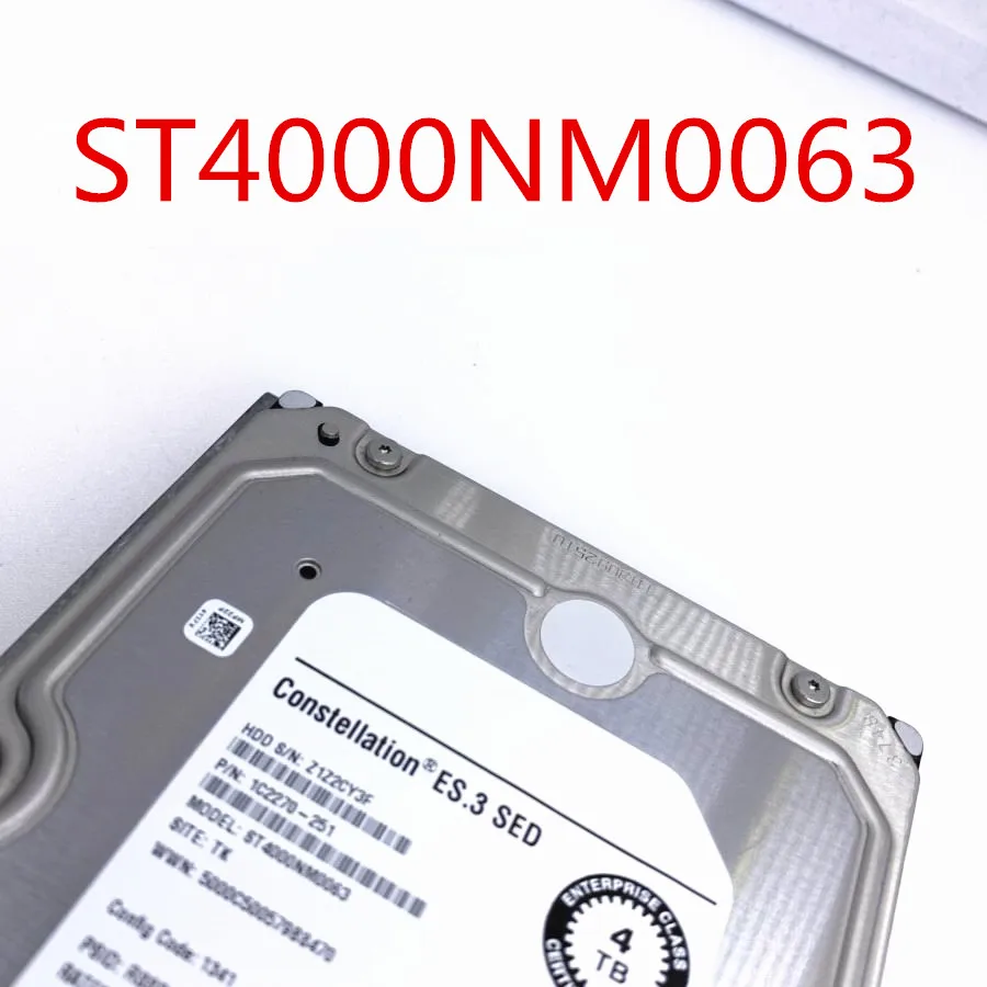 100% новый в коробке 3 года гарантии ST4000NM0063 4 ТБ 5 дюйма 6G SAS ES 6P85J 529FG нужно больше
