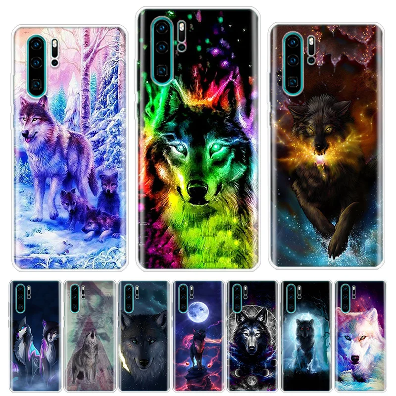 Классический классный хипстерский чехол с волком для телефона Huawei Honor Y5 Y6 Y7 Y9 9 10 20