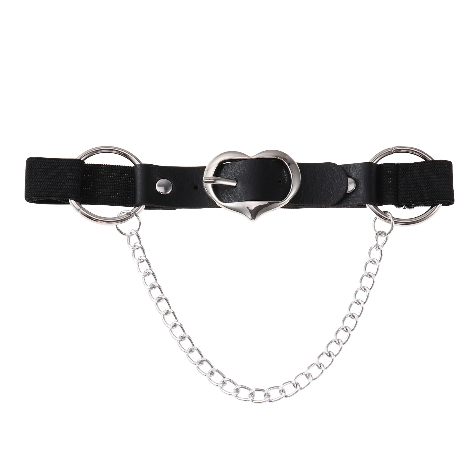 Женские пикантные Подвязки для ног в стиле панк ремни косплея кожаные