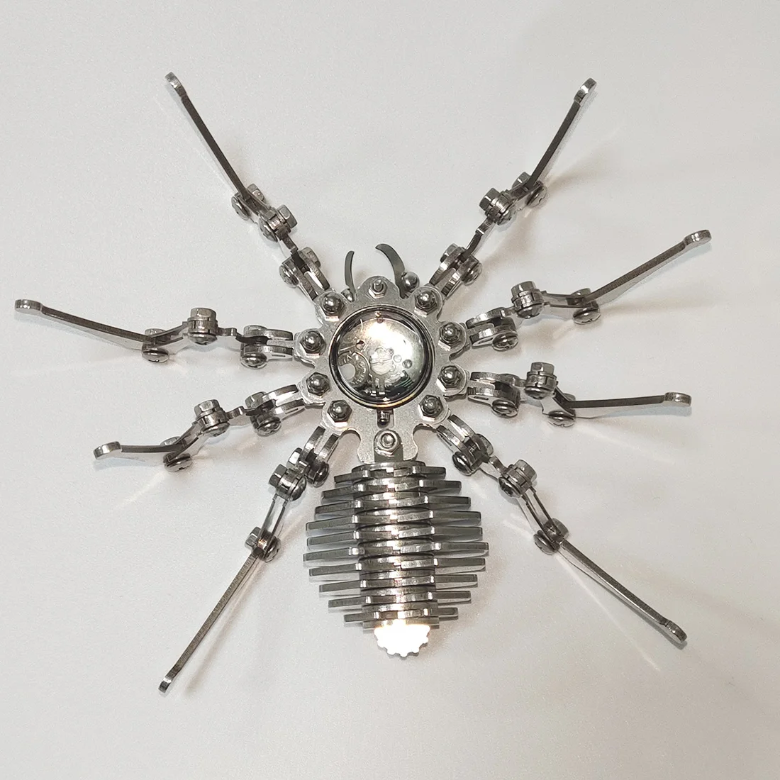 

3D Metal Mechanical Assembled Model Handmade Crafts For Home Decor - Spider