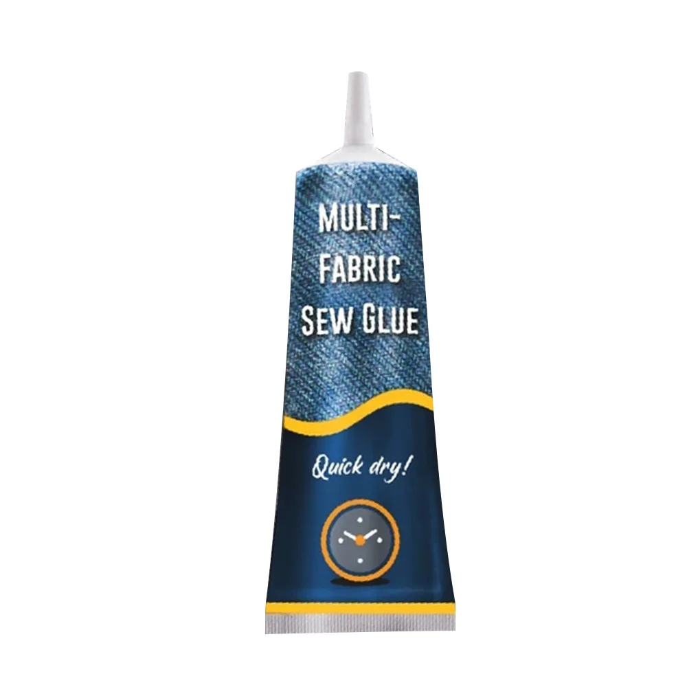 

Liquid Glue Instant Fast Drying Fabric Leather Glue Ultra-Stick Sew Glue Kit Secure Stitch Liquid Sewing Supplies Universal 1Pcs