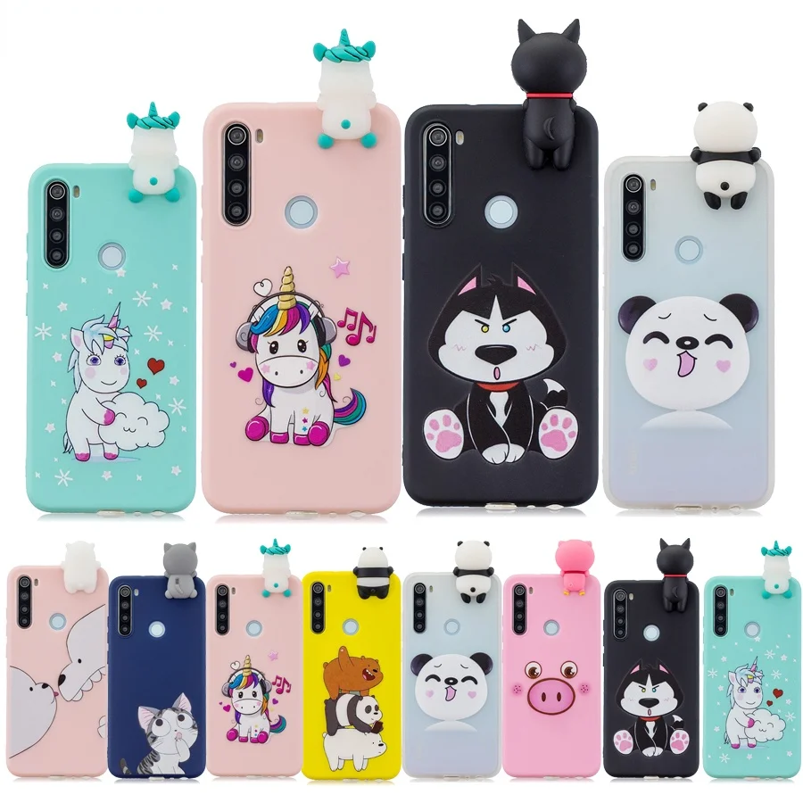 

Чехол для Xiaomi Redmi Note 10 Pro Note10, чехол для телефона Xaomi Redmi Note 10, 9, 8 Pro Max, 9S, 8T, 3D мультяшный чехол с единорогом