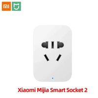 newest xiaomi mi smart wifi socket 2 bluetooth gateway version remote control work with xiaomi smart home mijia mi home app