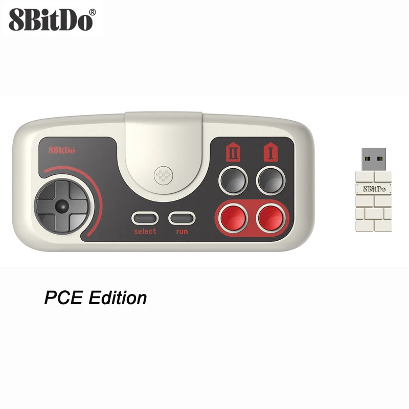 8bitdo PCE Core 2 4G беспроводной геймпад для ПК двигатель мини CoreGrafx TurboGrafx-16 N- Switch