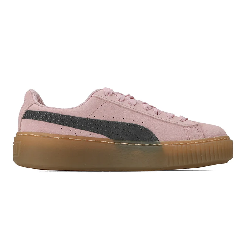 Original New Arrival PUMA Platform Logo Wns Women's Skateboarding Shoes Sneakers | Спорт и развлечения