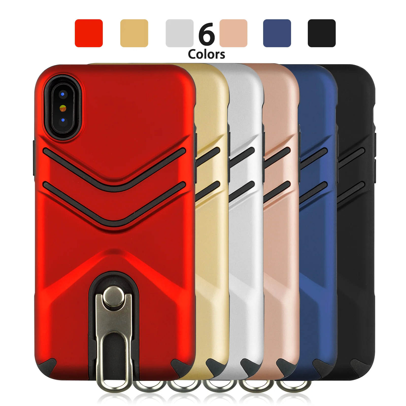 For iPhone X Xs 8 7 6s 6 Plus 2017 TPU+PC Hybrid Cover Protective Shell Frosted Hand Touch Transformer Phone Case Fundas |