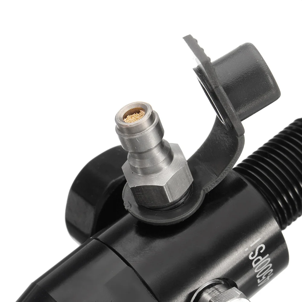 Горячая 5/8 дюймов 18UNF резьба Пейнтбольный клапан регулятор 4500psi HPA выход