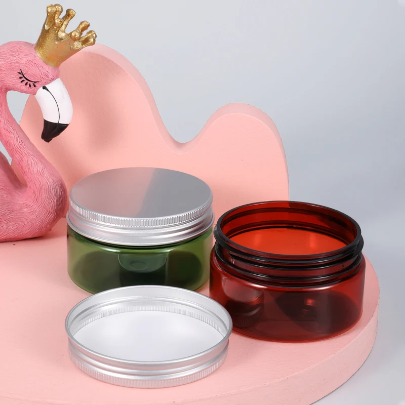 10 шт. 100 мл пустая бутылка многоразовый крем с алюминиевыми Завинчивающимися