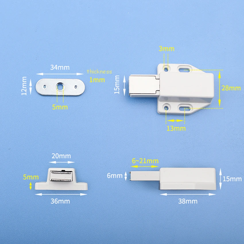 Выдвижной ящик для шкафа с нажимом приспособления домашнего пользования |