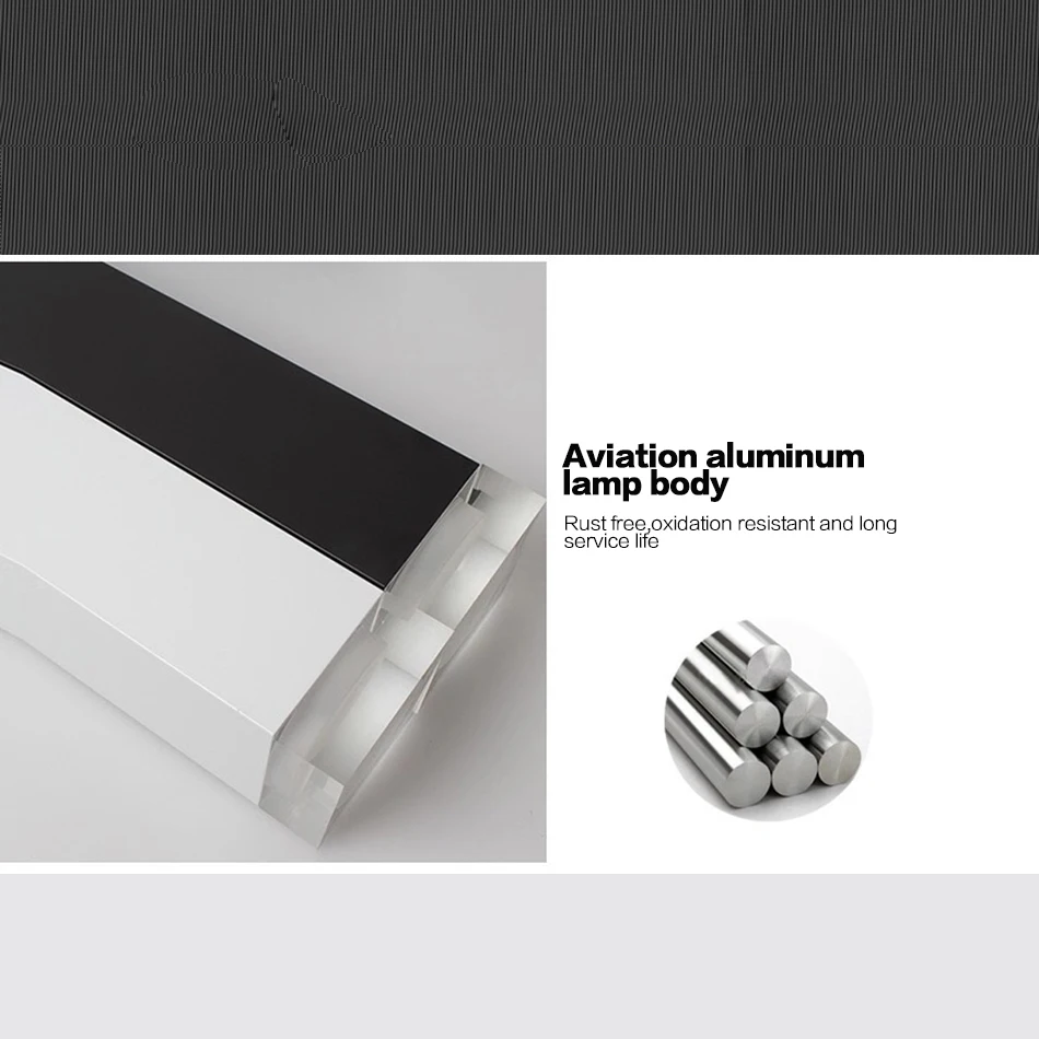 Moderno LED cuadrado colgante de aluminio de luz lámpara colgante lámpara comedor tienda cocina restaurante bar Cafe decoración lámpara