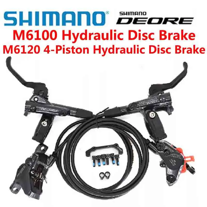 SHIMANO DEORE M6000 M6100 M6120 4 поршневые тормозные указано тормоза 850 1450 передние и задние