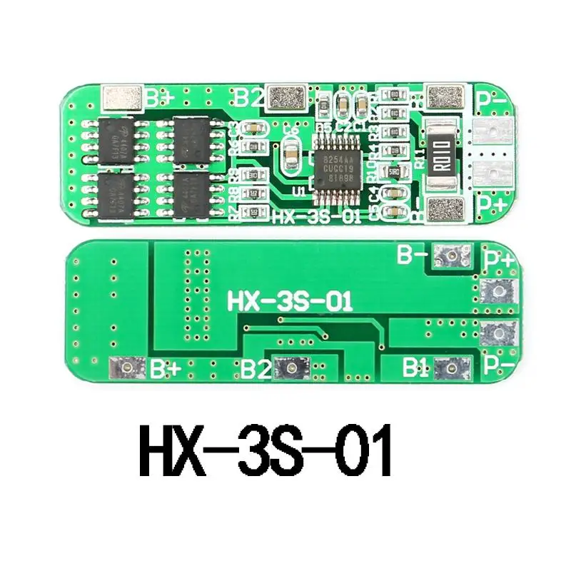 3S 6A 12V 12 6 V BMS 18650 литиевая батарея зарядное устройство Защитная плата PCB Li-Ion Lipo