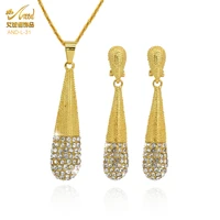 aniid aniid necklace sets for women jewelery gift wedding accessories bride jewelry brazilian gold ethiopian dubai vintage moroc