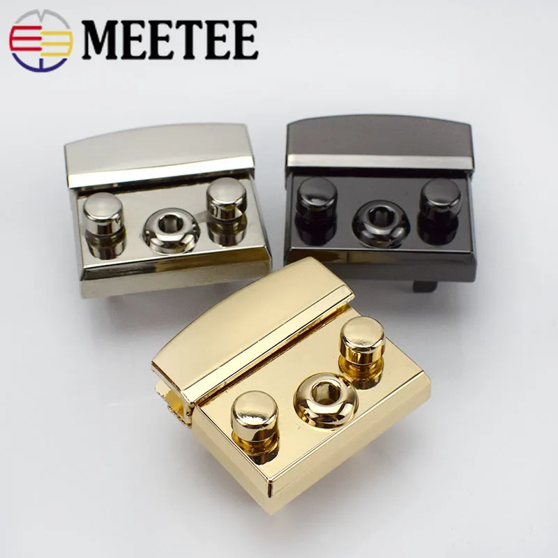 2/4 шт. женская сумка из сплава пряжка закручивающийся замок оснастка для DIY сумки