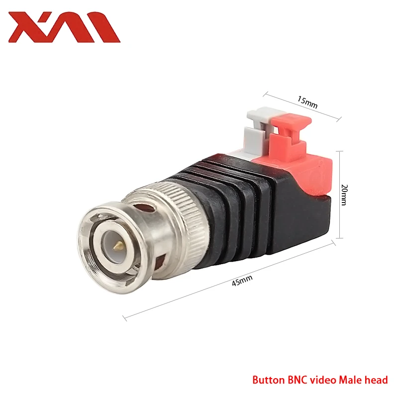 Используется в мониторе системы видеонаблюдения с кнопкой типа BNC Штекерный