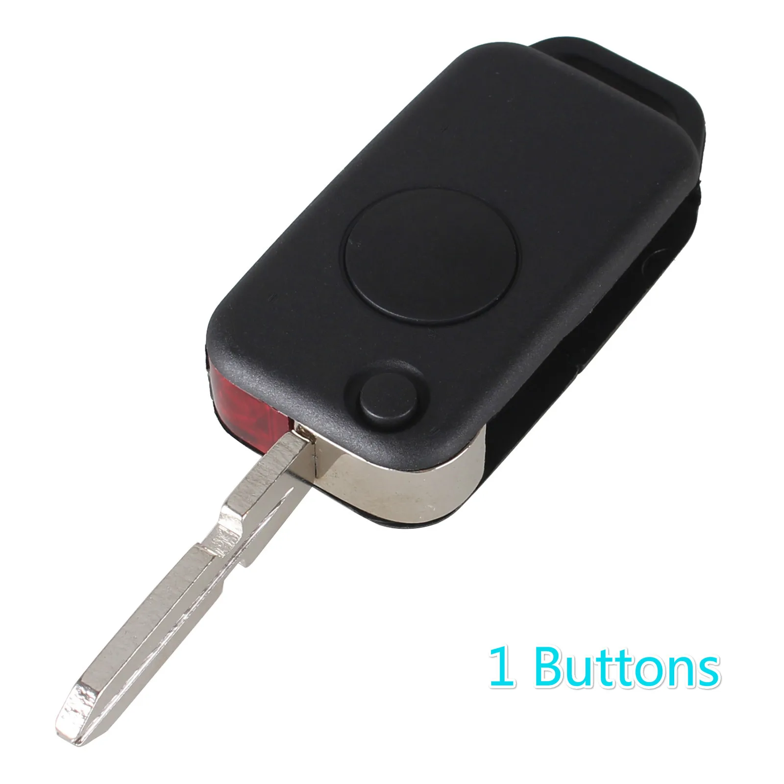 Model 1 KEYYOU 1/2/3/4 кнопки флип складной автомобильный чехол пульт дистанционного ключа для Mercedes Benz C, E, S, ML SL ML55 AMG S500 SL500 - Количество кнопок: Model 1