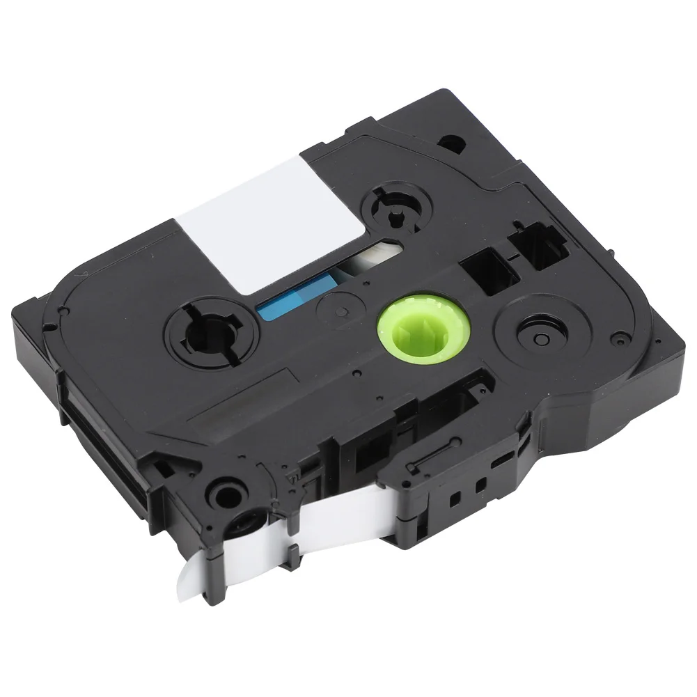 Лента для этикеток Brother совместимая с TZe белая на серебряной ленте 12 мм |