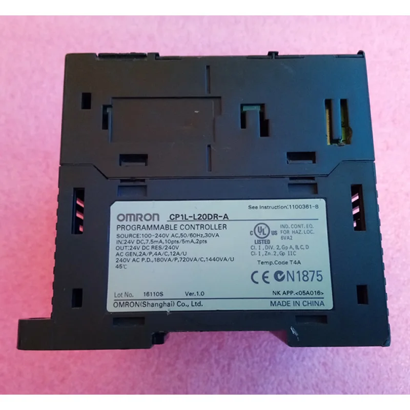 L20DR CP1L-L20DR-A Original New PLC CPU 100-240VAC input 12 point relay output 8 OMRON CONTROLLER MODULE | Обустройство дома