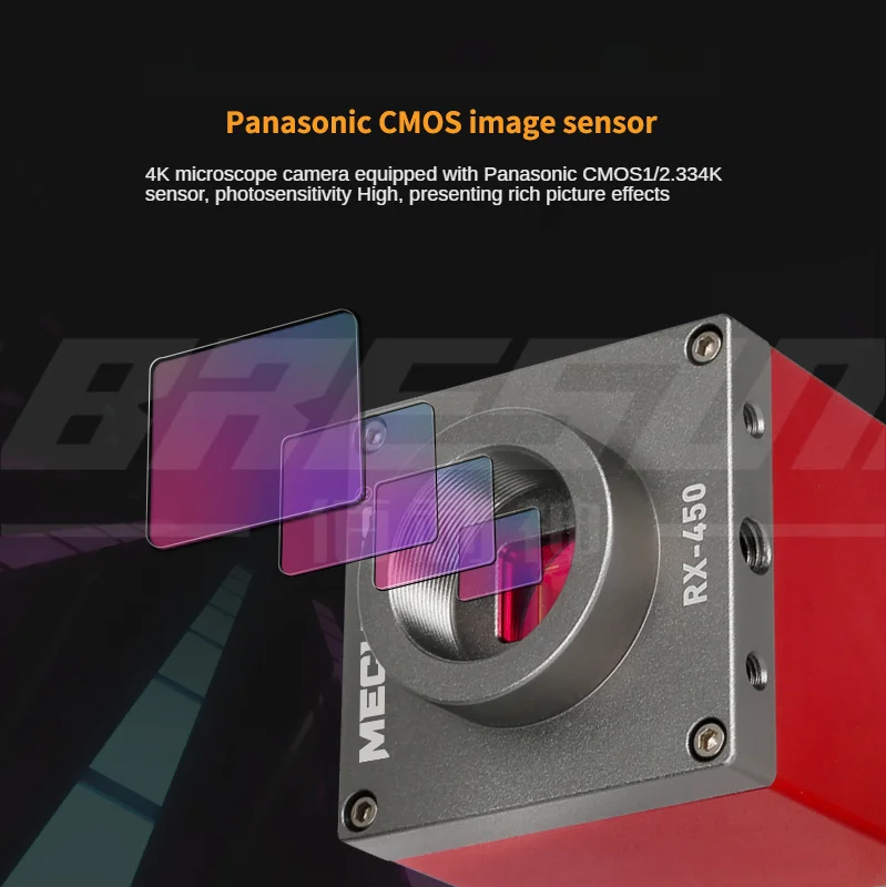 Механическая камера HD Microscope RX-450 RX-510 4500 Миллионов с HDMI-входом для одновременной цифровой пайки и ремонта печатных плат.