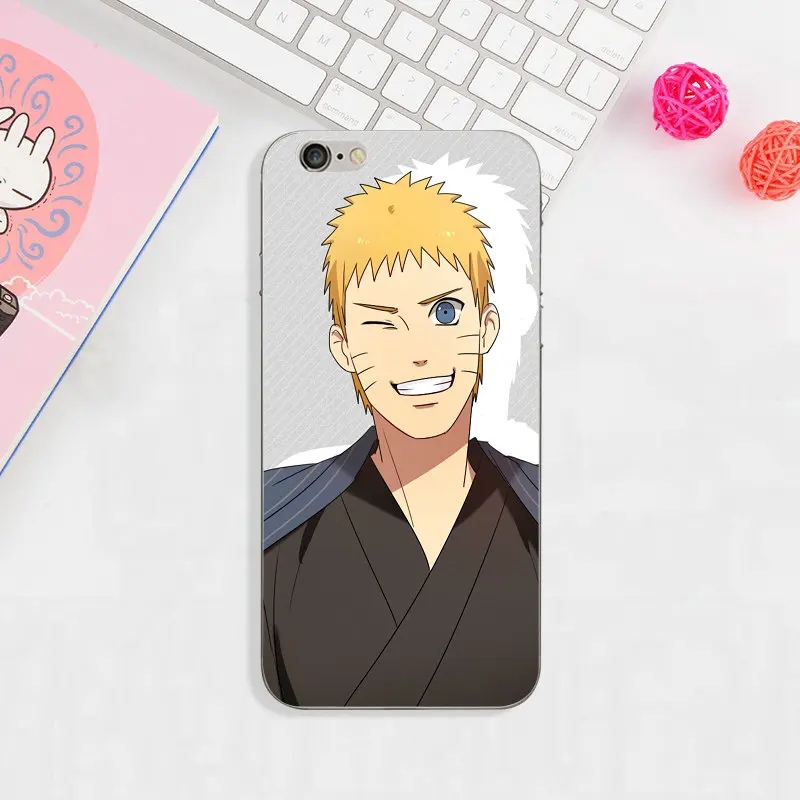 Для iPhone X XR XS 11 Pro Max 7 6 6s 8 Plus 4 4S 5 5S SE 5C Мягкие силиконовые чехлы для телефонов Hokage Naruto