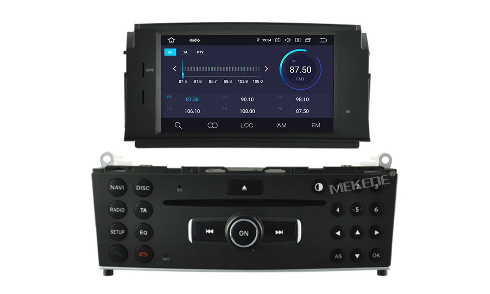 PX5 android 9,0 4 Гб+ 64 Гб автомобильное радио gps навигация для Mercedes Benz C200 C180 W204 2007-2010 с wifi BT carplay USB navi