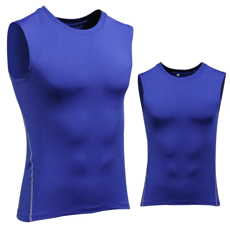 Мужская спортивная майка для фитнеса быстросохнущая компрессионная