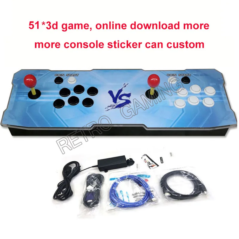 

Аркадная настольная игра 3288 3339 в 1 Ретро консоль Встроенная коробка Pandora 12 XII 53 3d игры 2 игрока Джойстик контроллер VGA HDMI