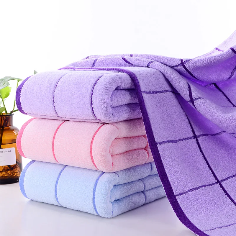 Банные полотенца из чистого хлопка для взрослых домашние толстые мягкие