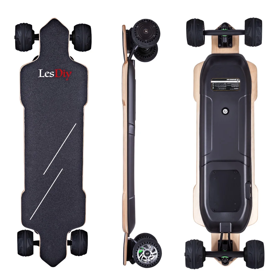 LESDIY High-end 4-х колесный Электрический скейтборд с четырьмя Скорость Регулируемый