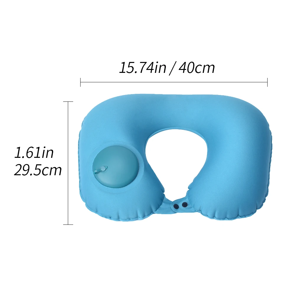 1/3Pcs Sex U Shape Neck Pillow Inflatable Cervical Outdoor Travel Air Earplugs Eyemask | Дом и сад